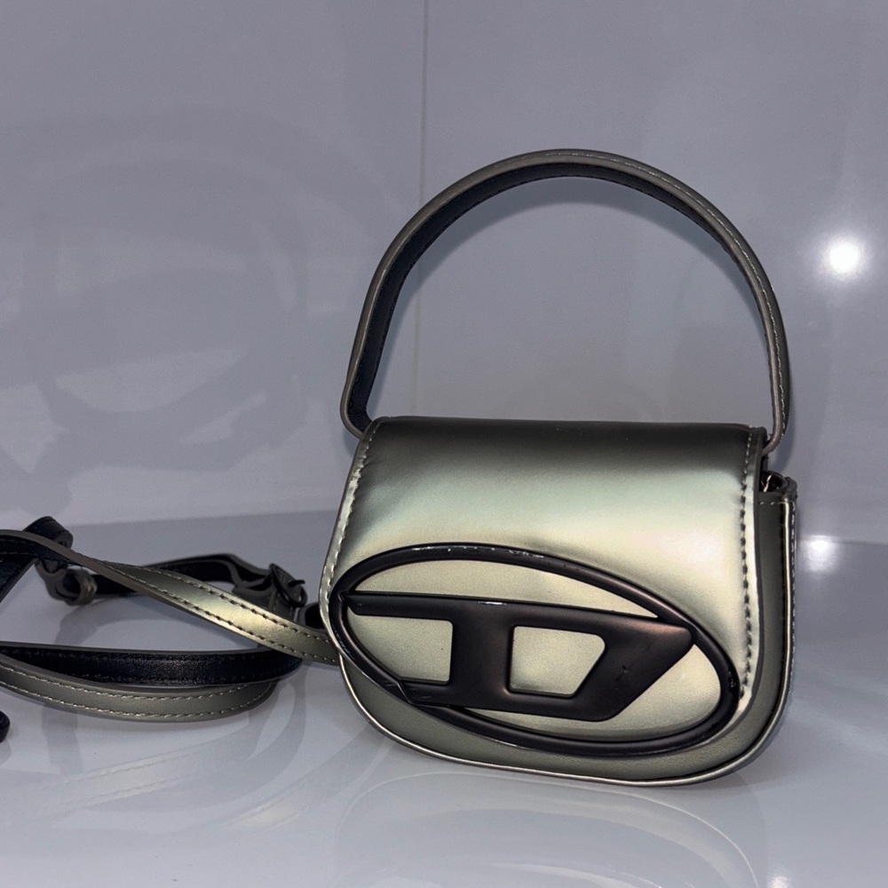 Elegant Black and Silver Women's Handbag